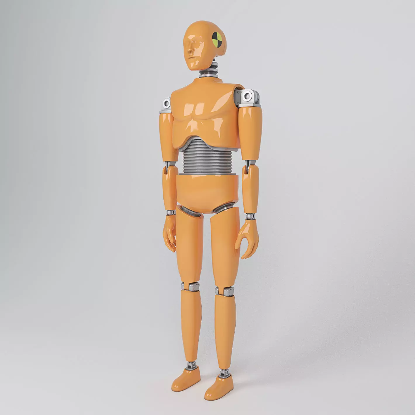 Crash test dummy 3D model_0