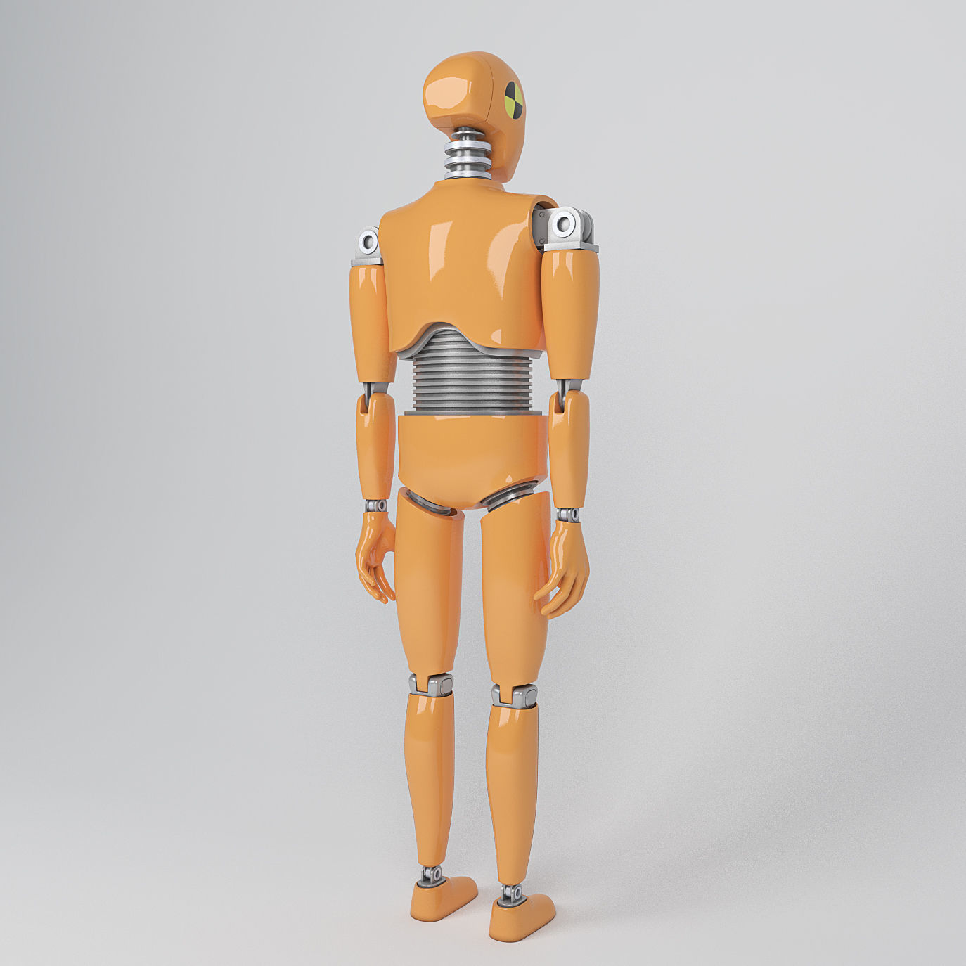 Crash test dummy 3D model_2
