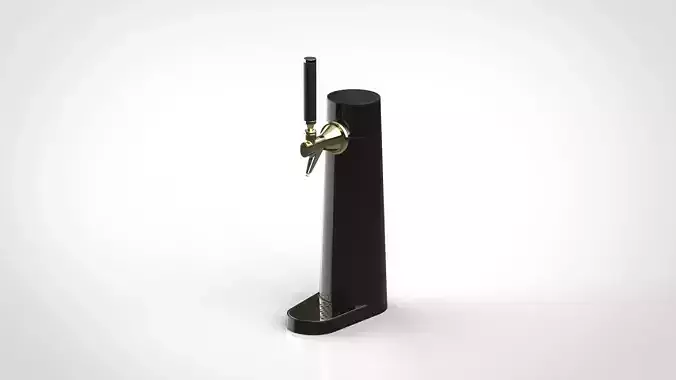 beer tap tower 3D model