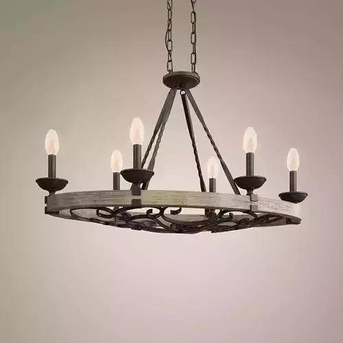 Kichler Taulbee 6 Light Oval Pendant