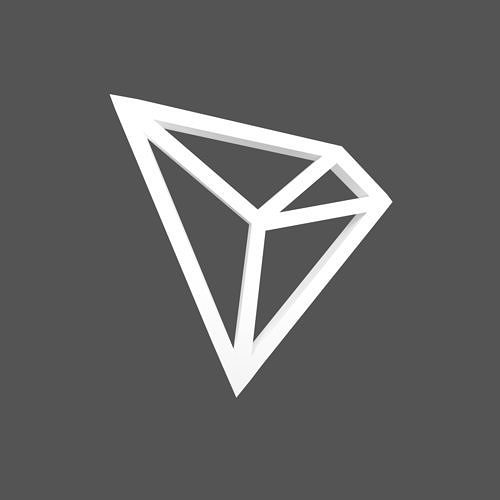TRON Coin V1 002 Low-poly 3D model