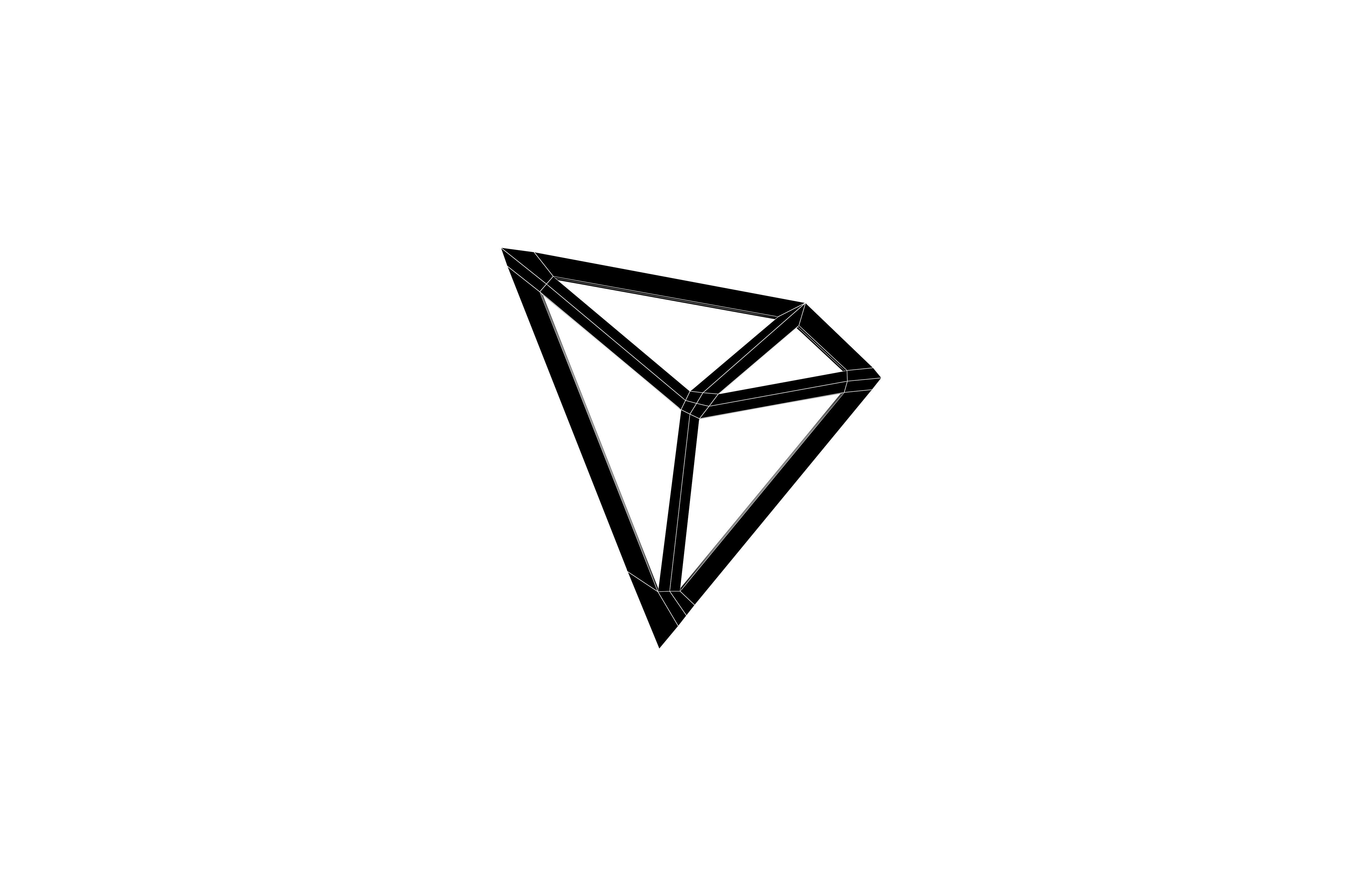 TRON Coin V1 004 Low-poly 3D model_5