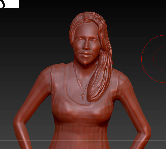 Michelle Rodriguez Leticia  Letty  Ortiz   3D print model_2