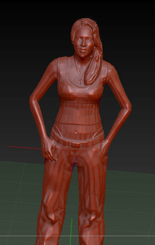 Michelle Rodriguez Leticia  Letty  Ortiz   3D print model_1