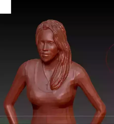 Michelle Rodriguez Leticia  Letty  Ortiz   3D print model