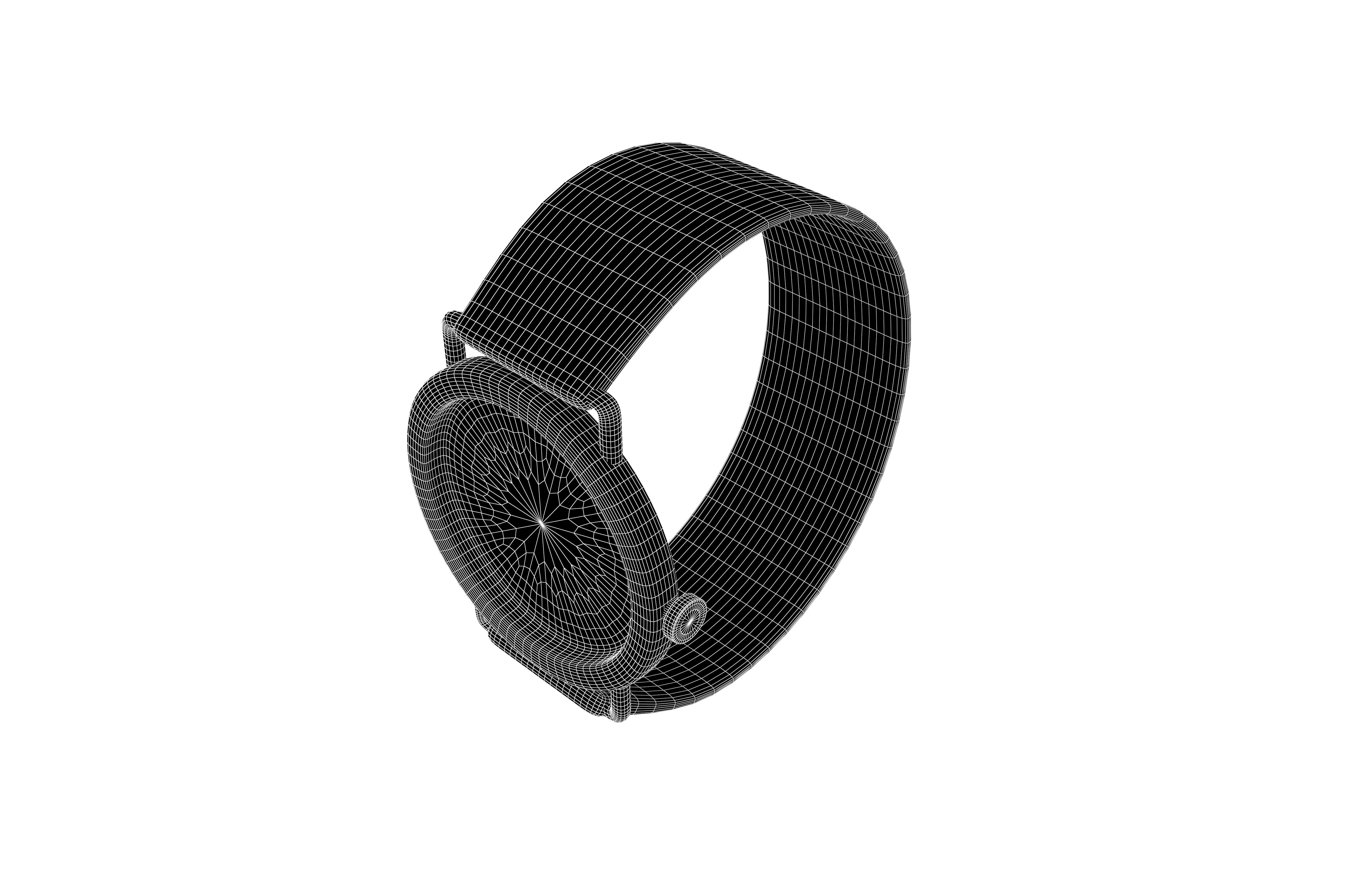 Watch v1 002 Low-poly 3D model_7