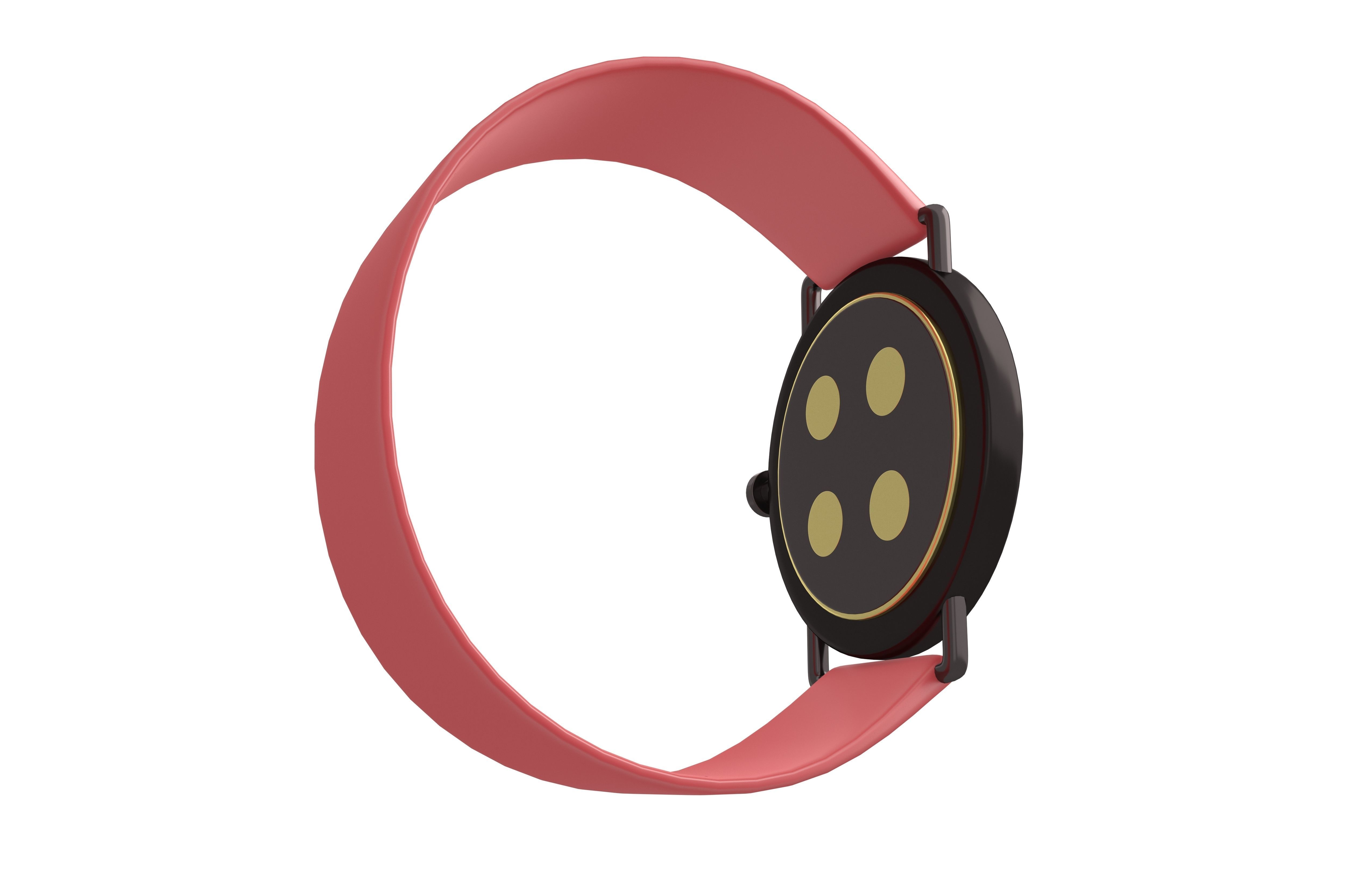 Watch v1 007 Low-poly 3D model_4