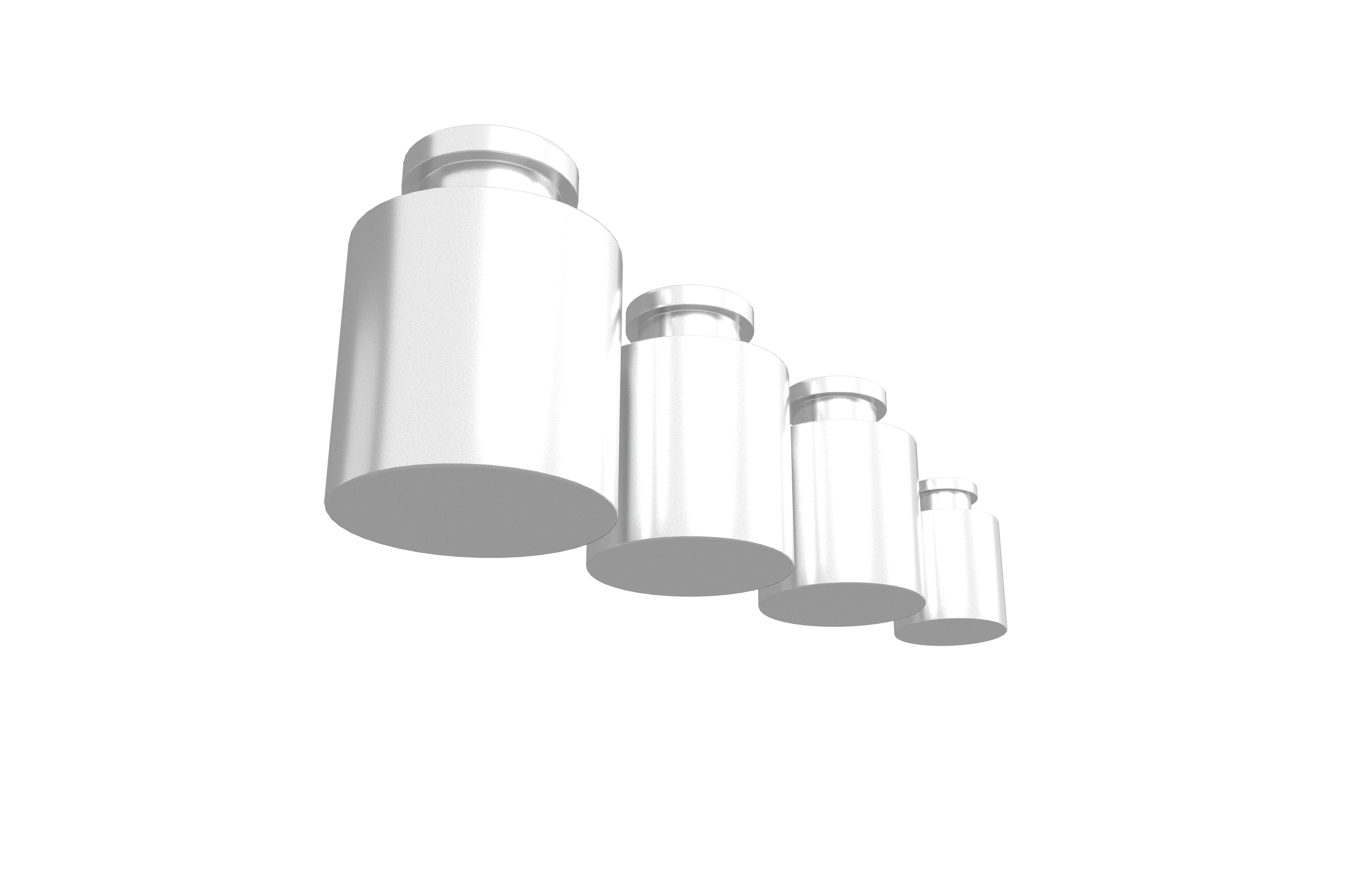Scale Weights V2 001 Low-poly 3D model_2
