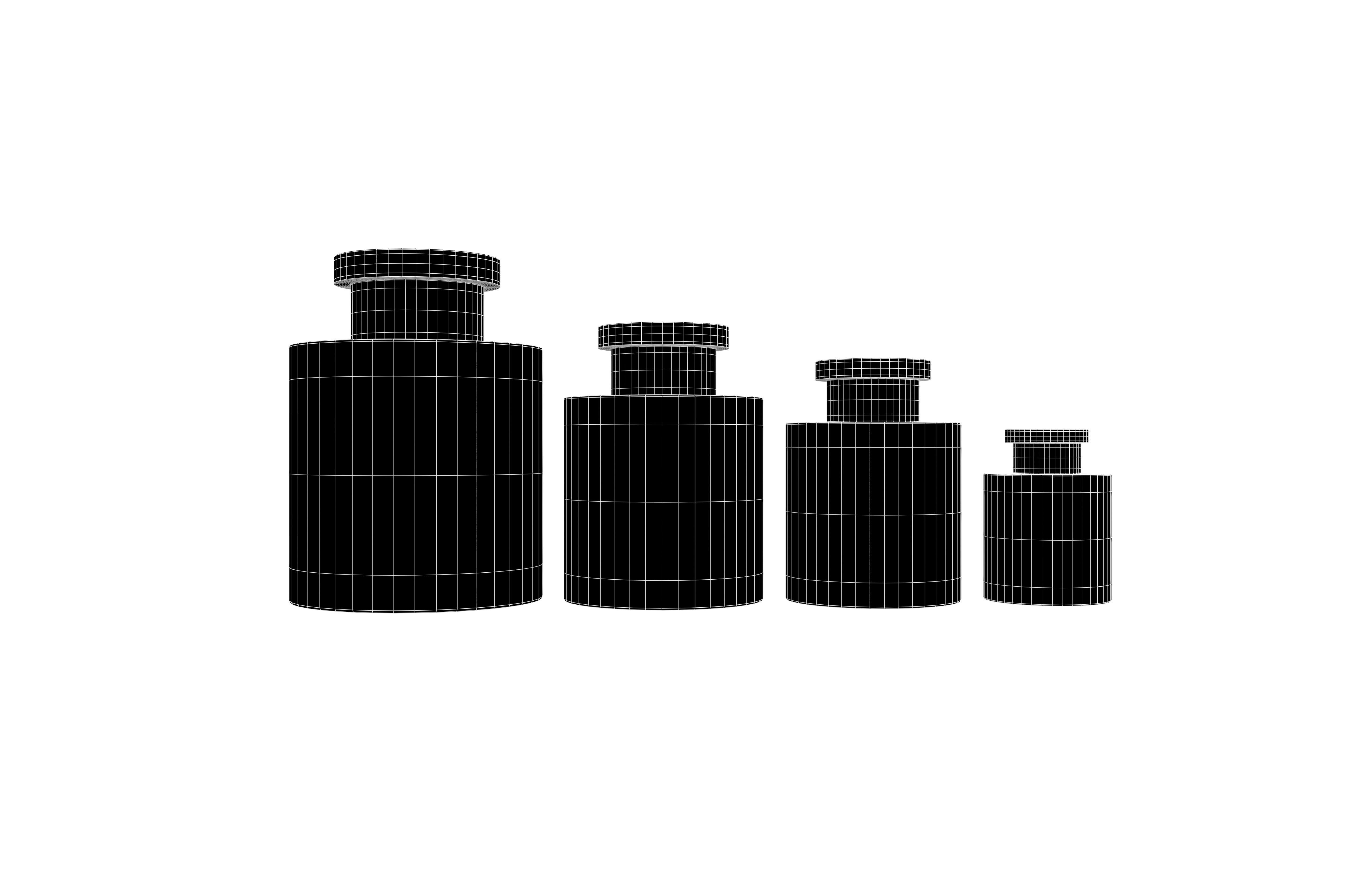 Scale Weights V2 001 Low-poly 3D model_6