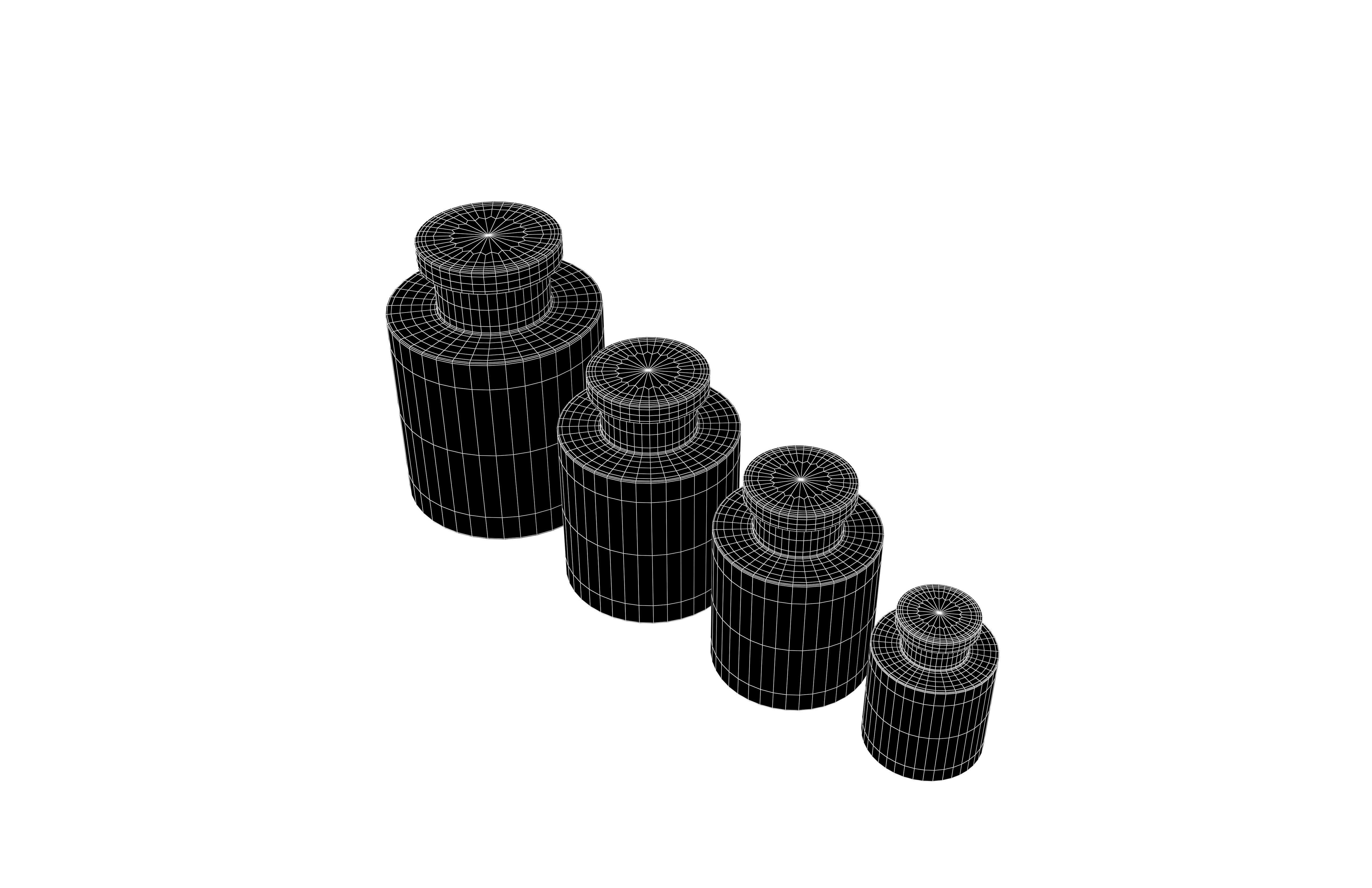 Scale Weights V2 003 Low-poly 3D model_4