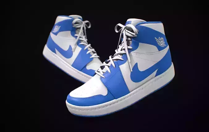 Nike Air Jordan White Blue