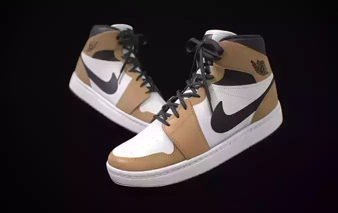  Nike Air Jordan Brown White