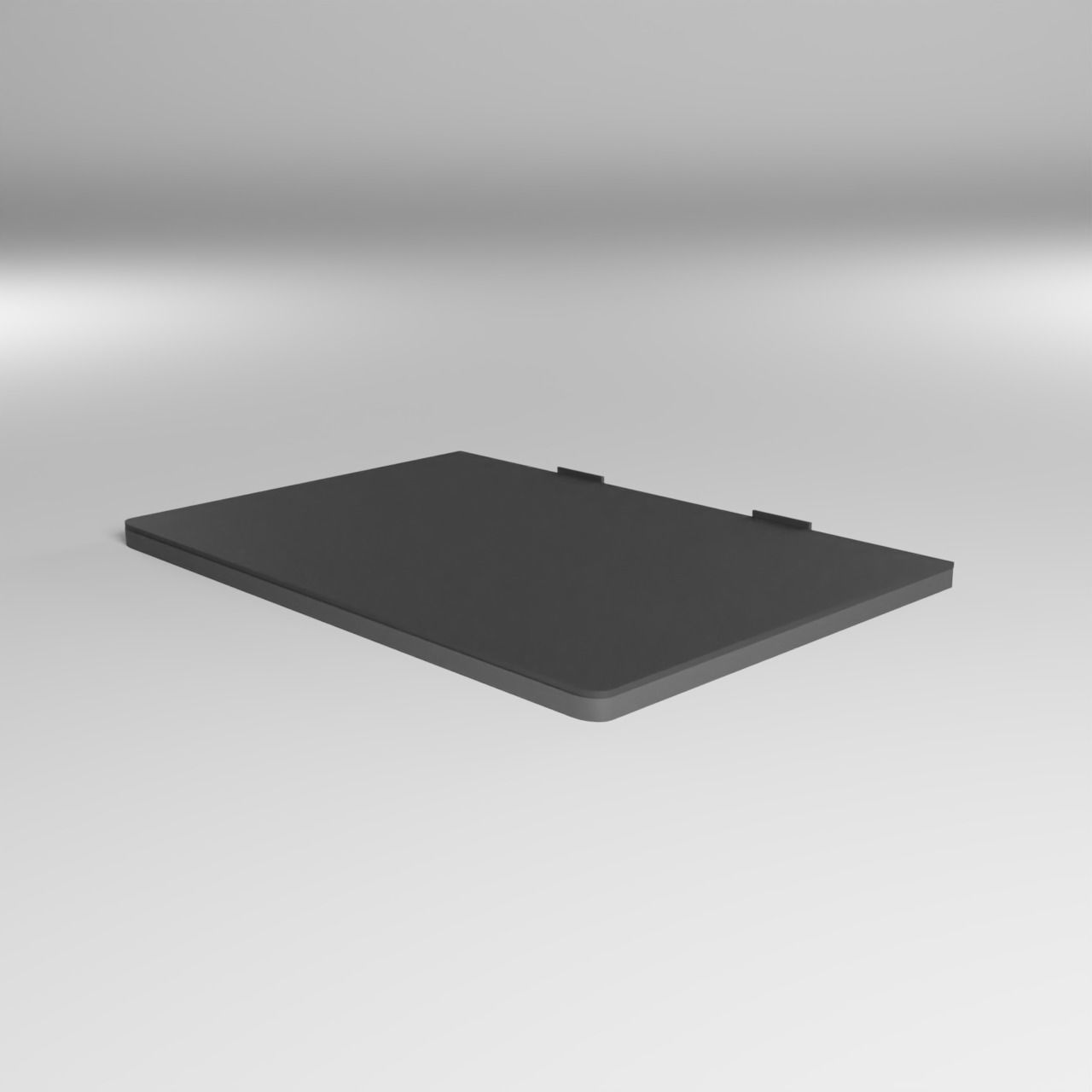 lowpoly laptop with animation Low-poly 3D model_6