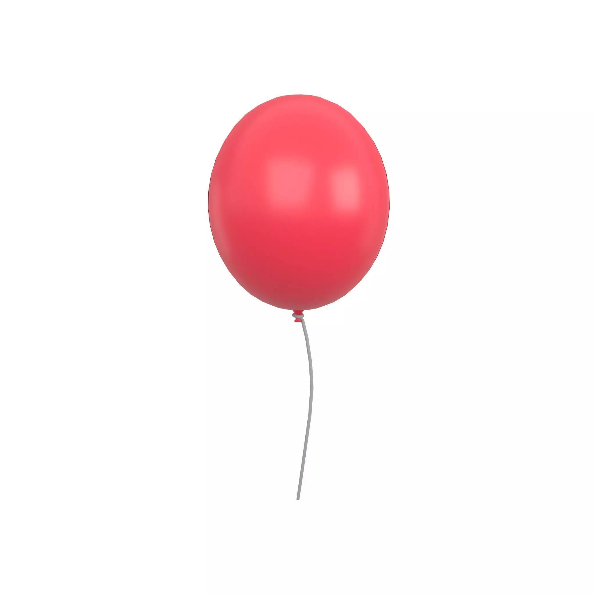 Balloons v1 002 Low-poly 3D model