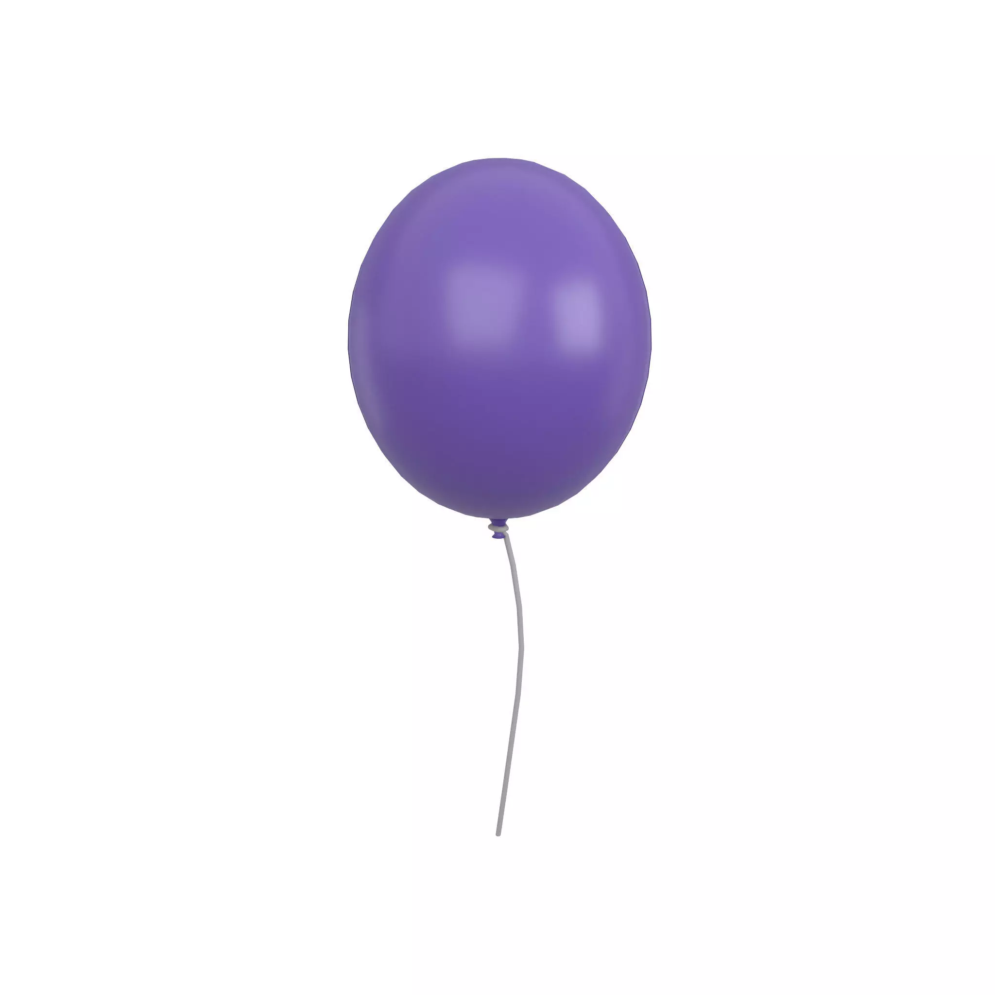 Balloons v1 003 Low-poly 3D model