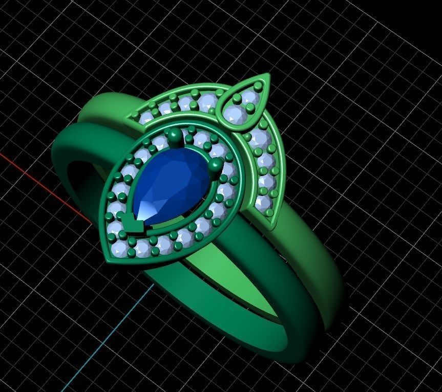 Ring sph16 3D print model_11