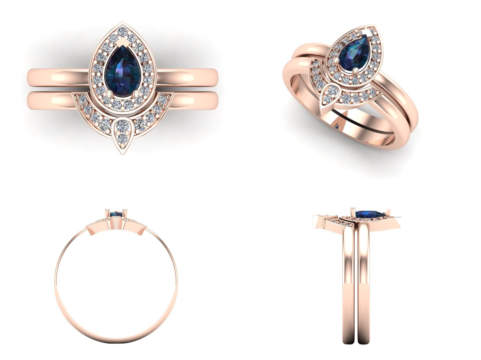 Ring sph16 3D print model_3