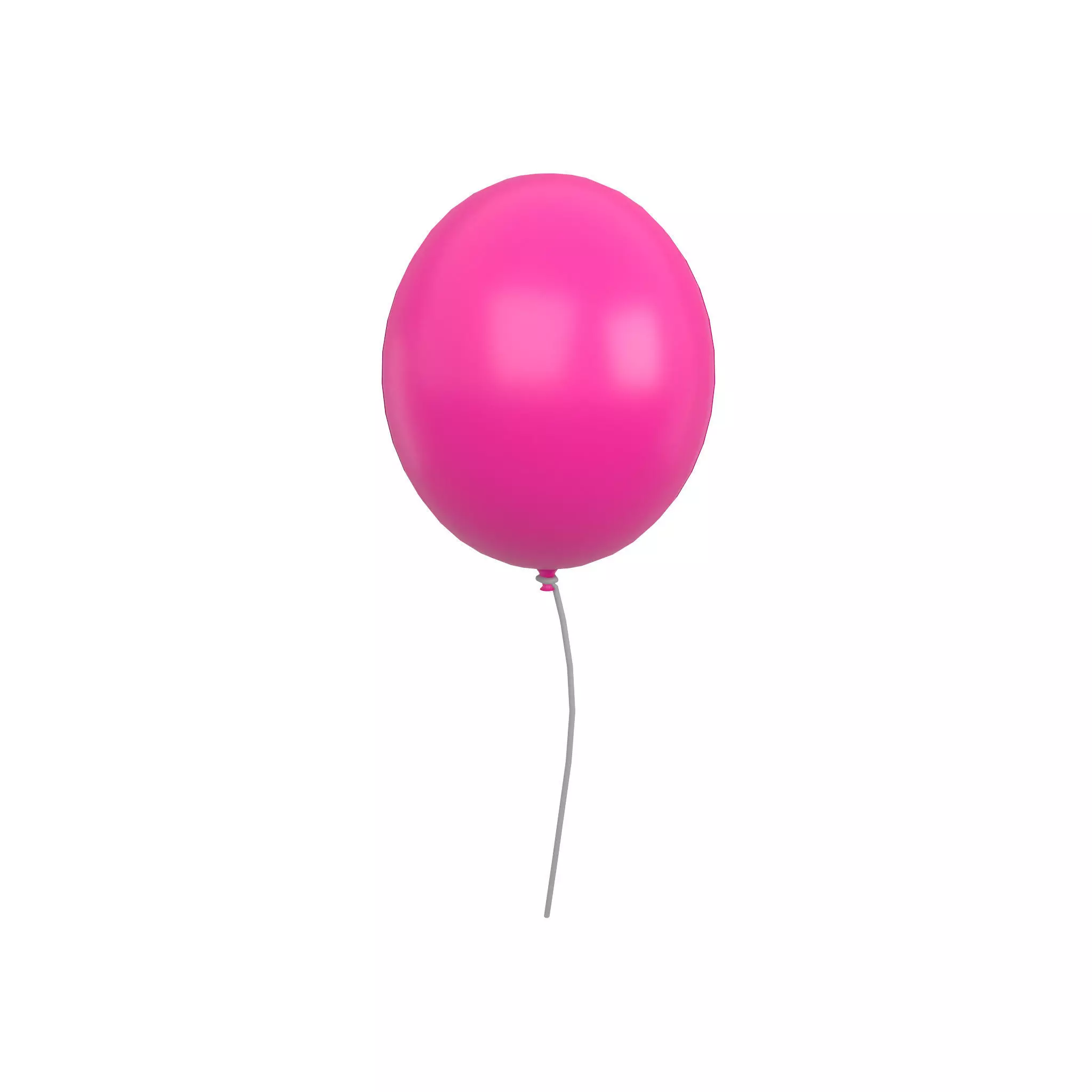 Balloons v1 004 Low-poly 3D model