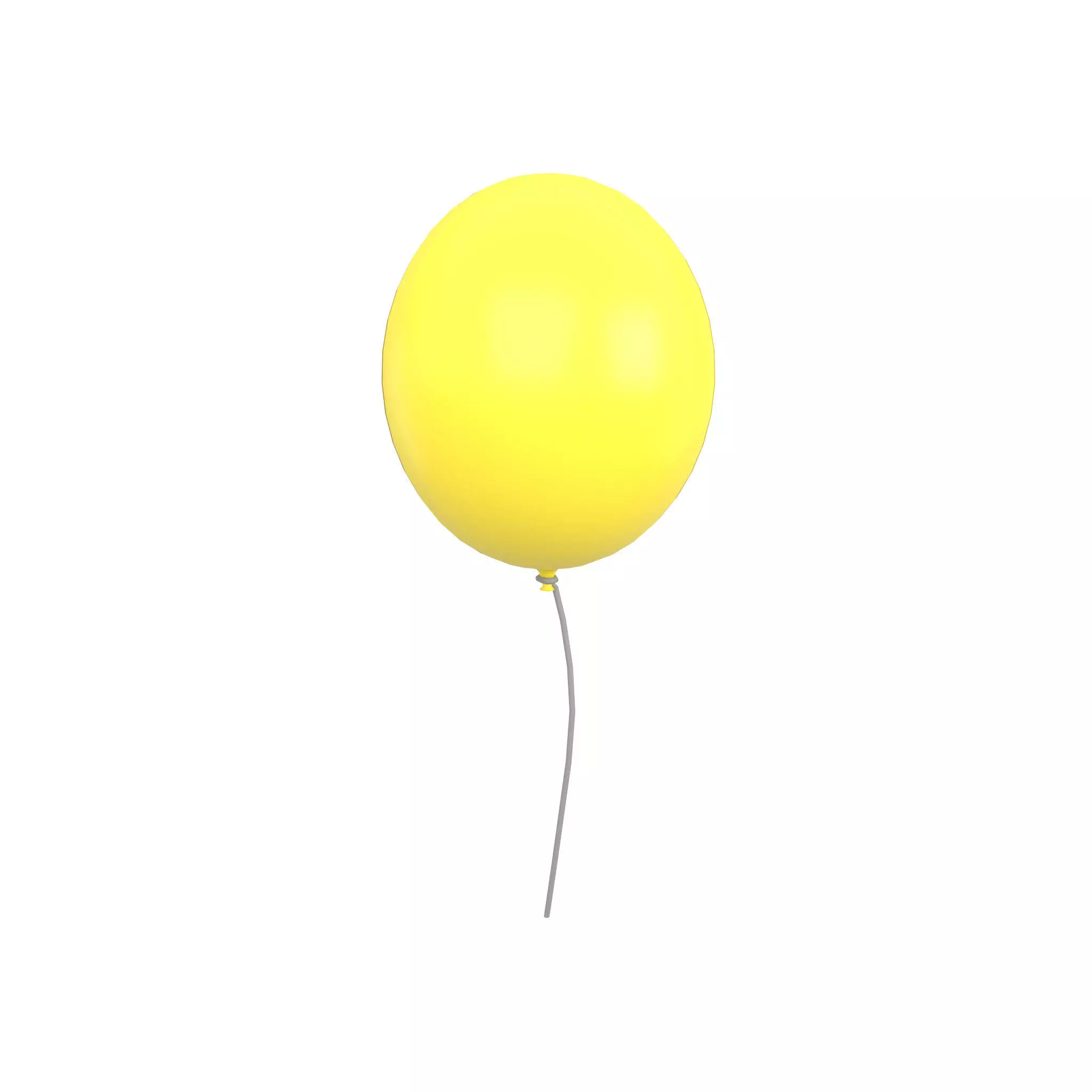 Balloons v1 006 Low-poly 3D model