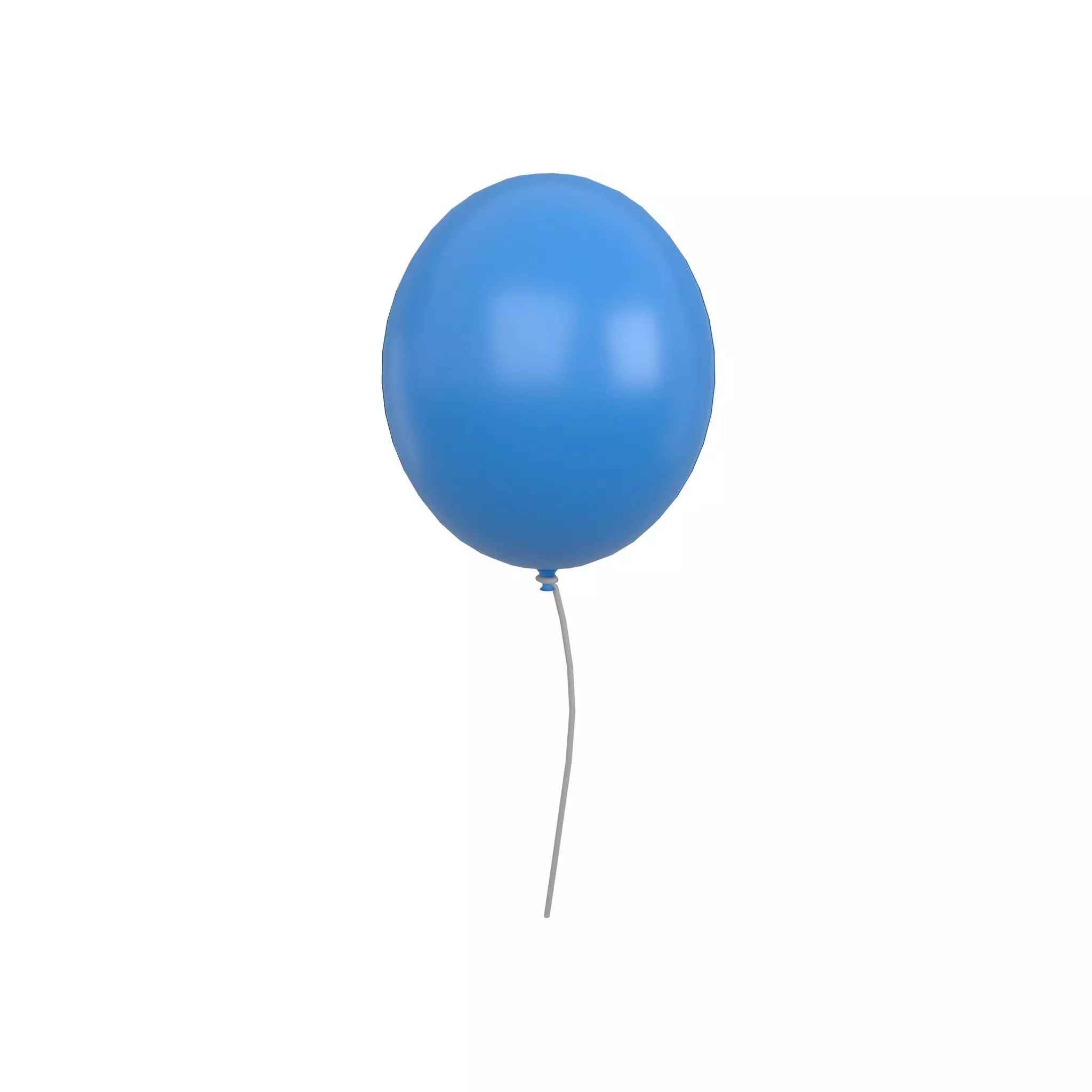 Balloons v1 009 Low-poly 3D model