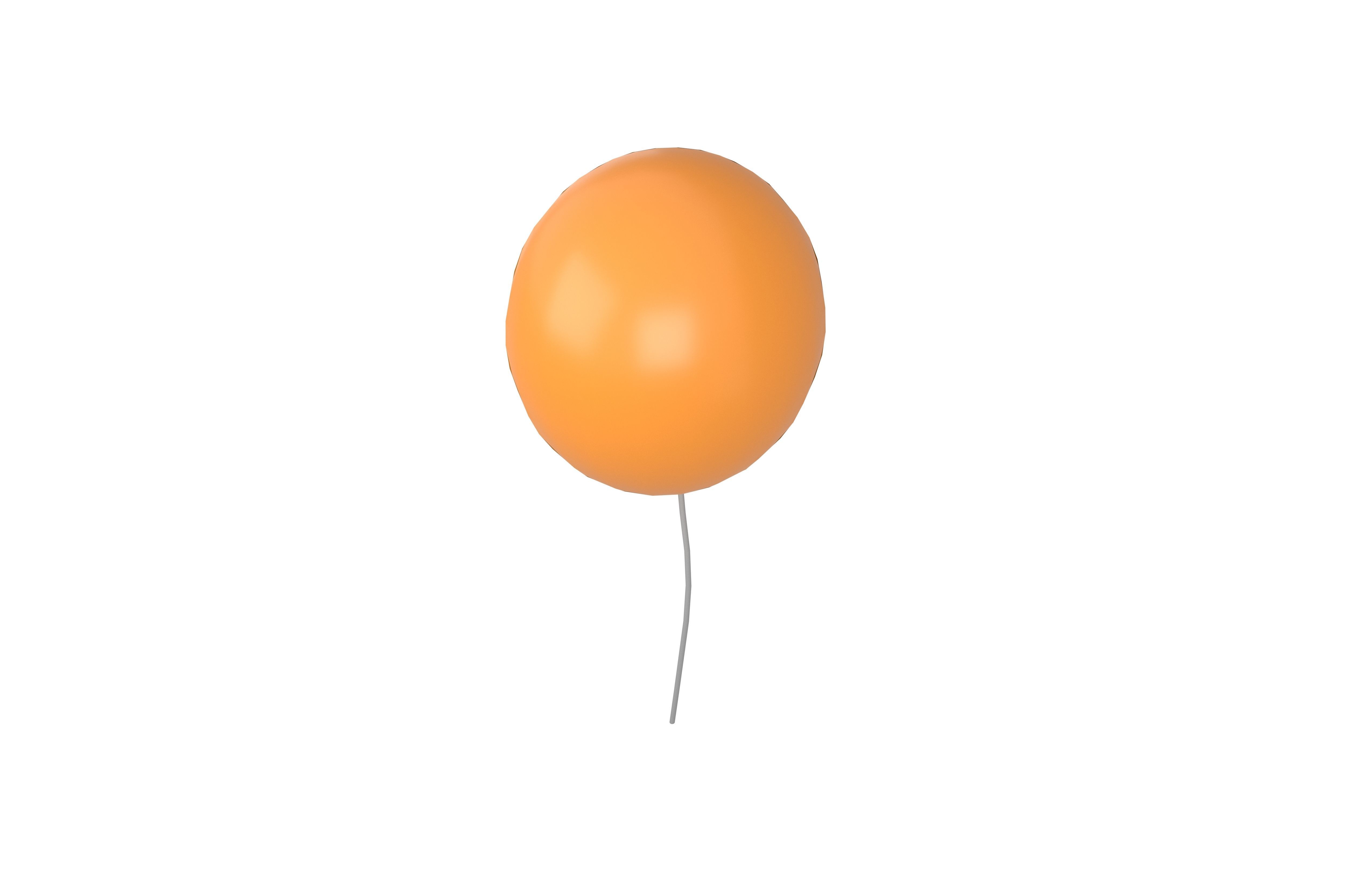 Balloons v1 011 Low-poly 3D model_2