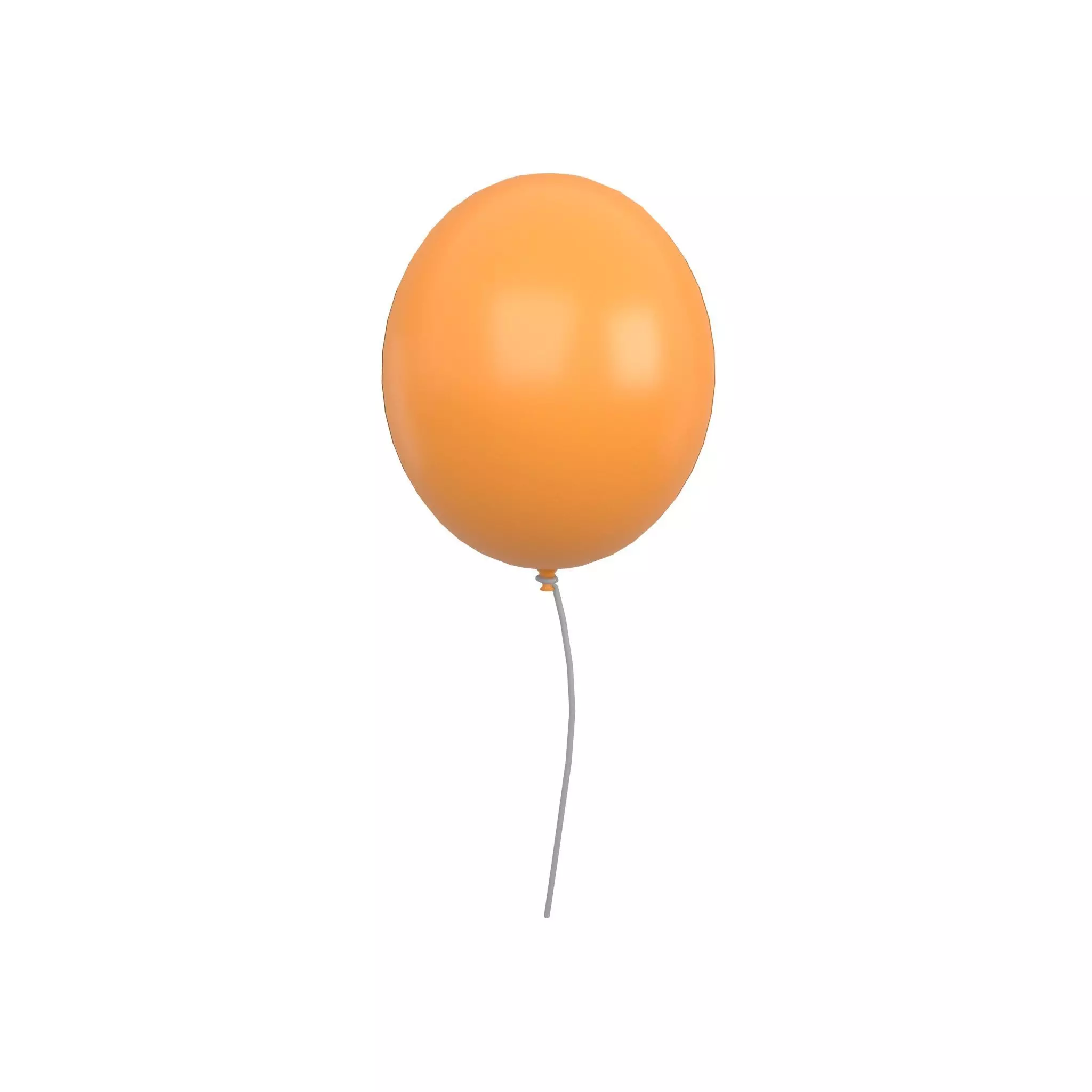 Balloons v1 011 Low-poly 3D model_0