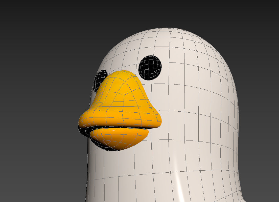 Character067 Goose 3D model_21