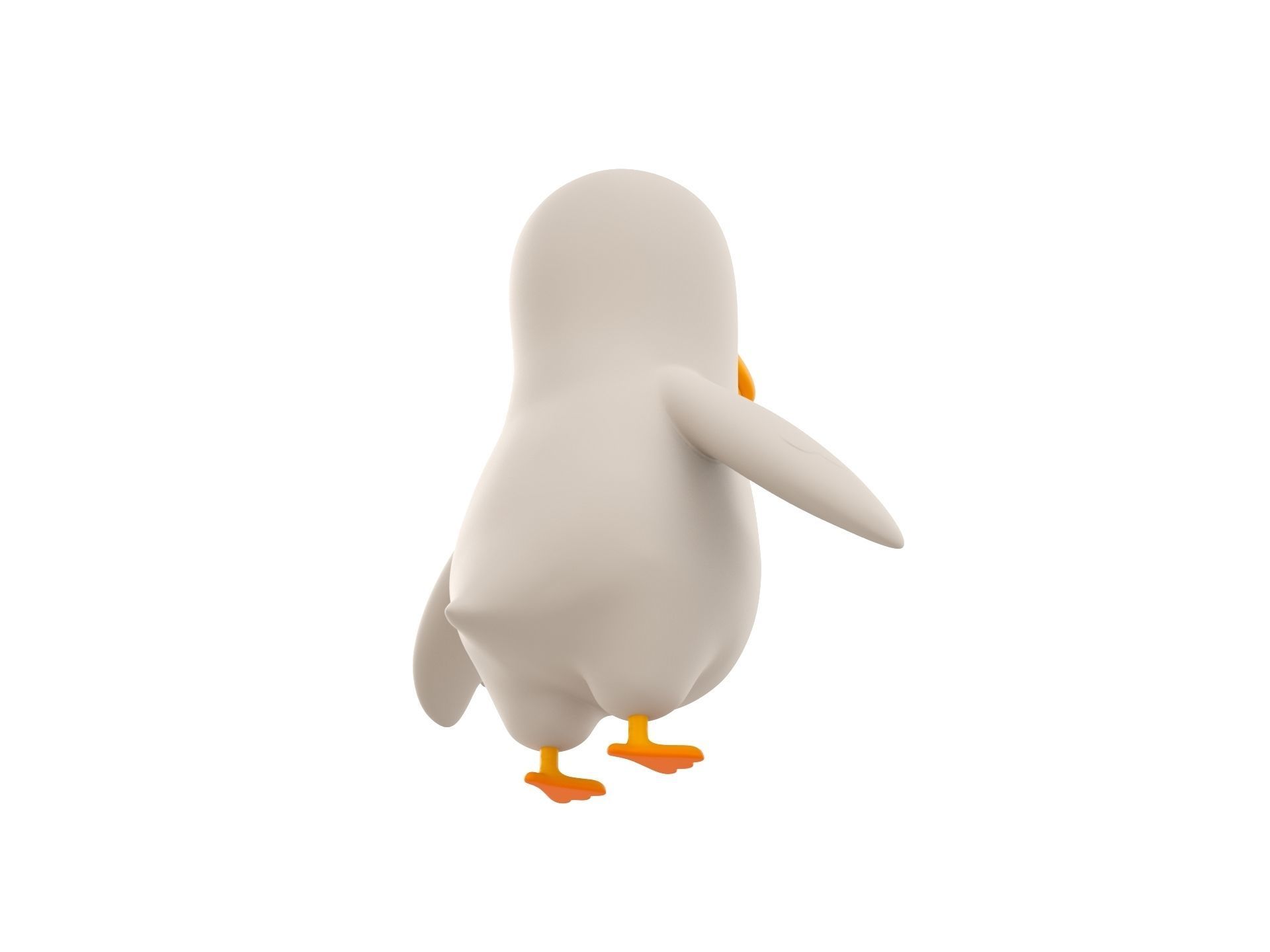 Character067 Goose 3D model_4