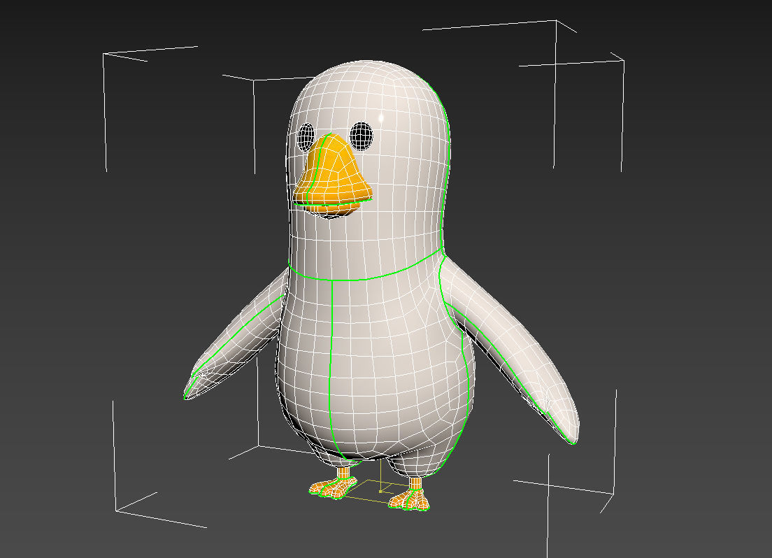 Character067 Goose 3D model_23