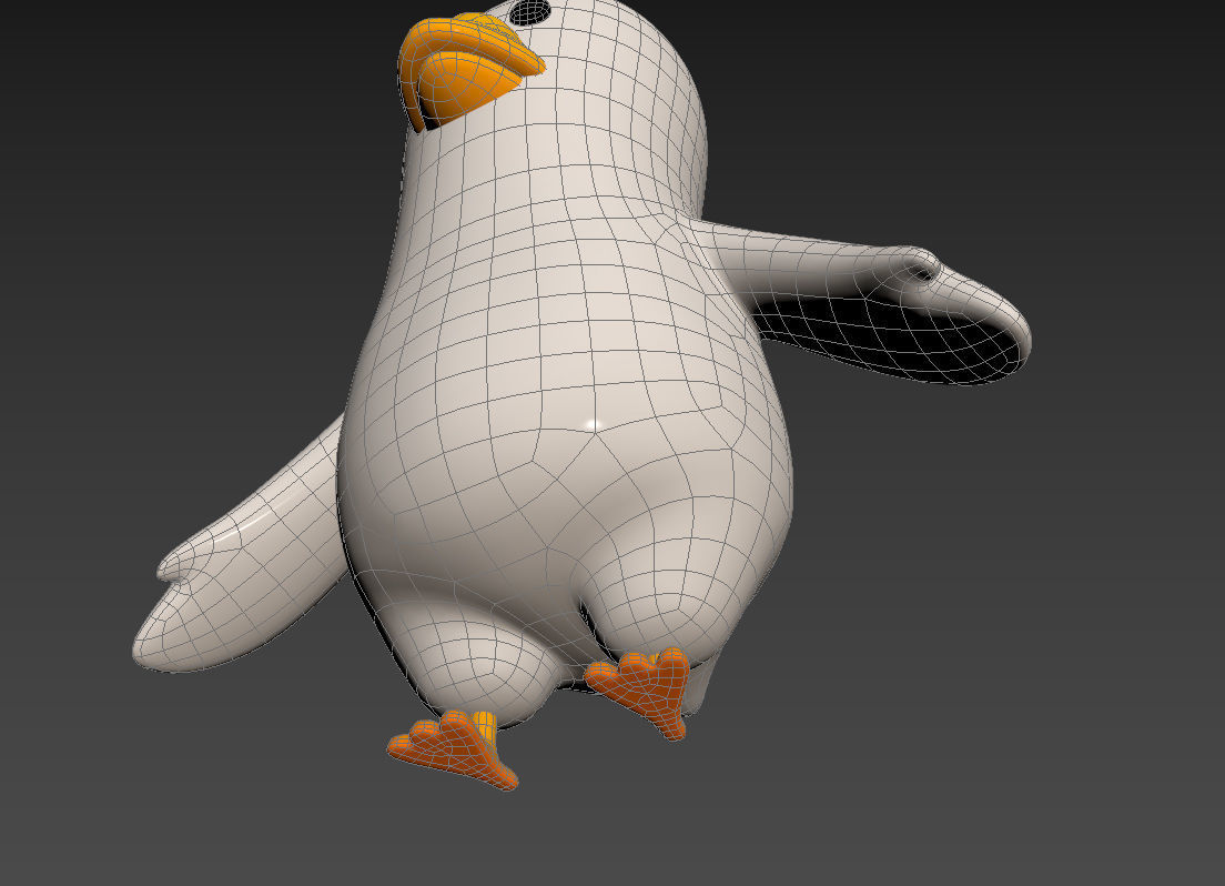 Character067 Goose 3D model_22