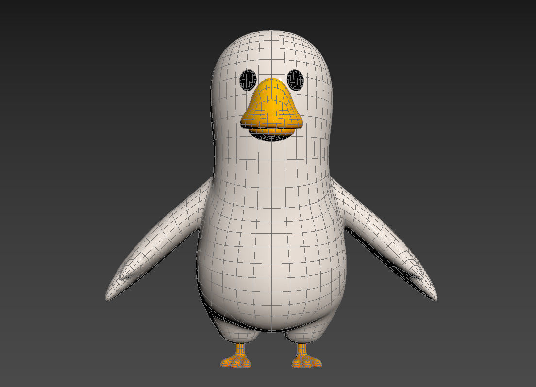 Character067 Goose 3D model_14