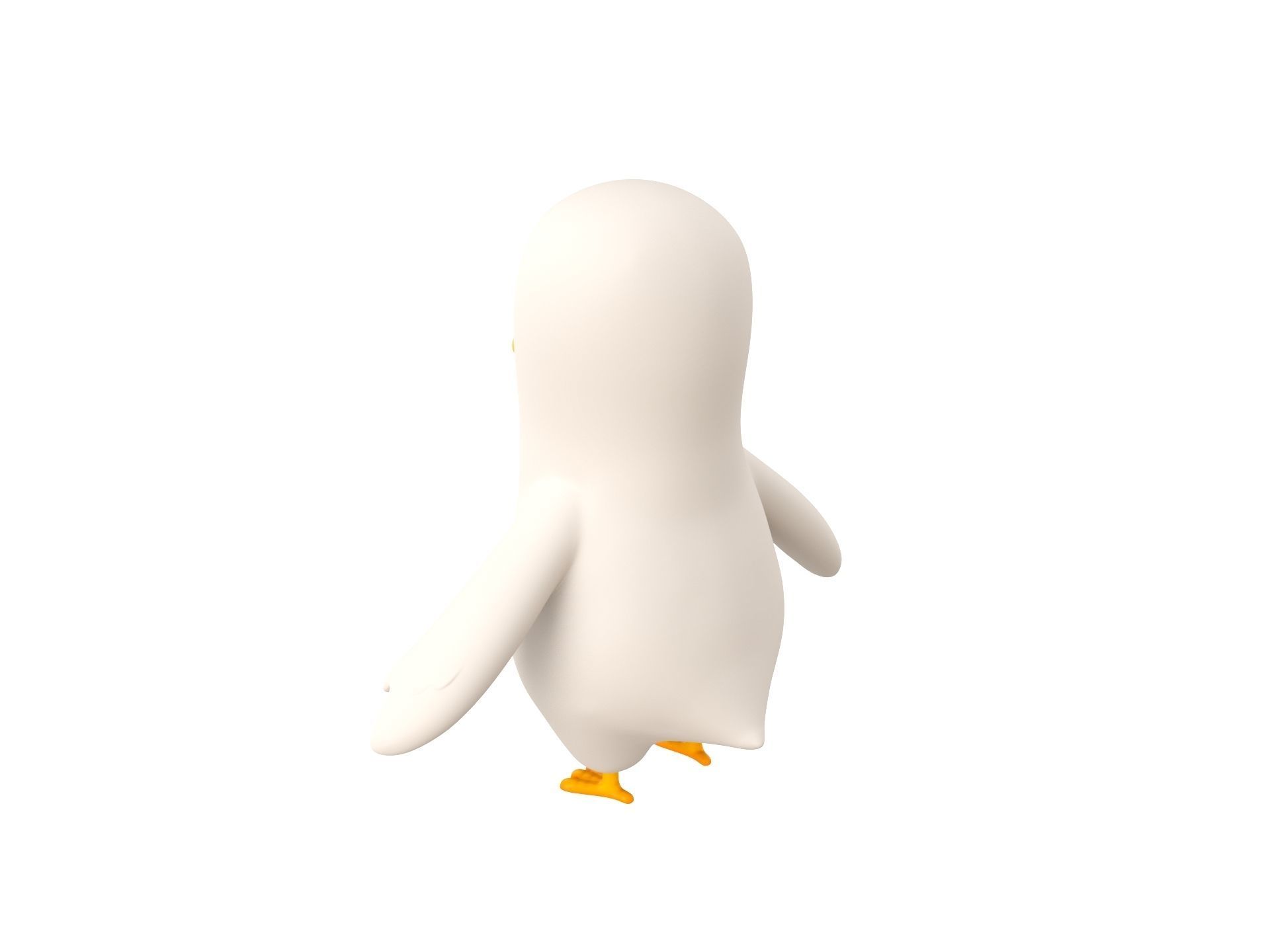 Character067 Goose 3D model_6