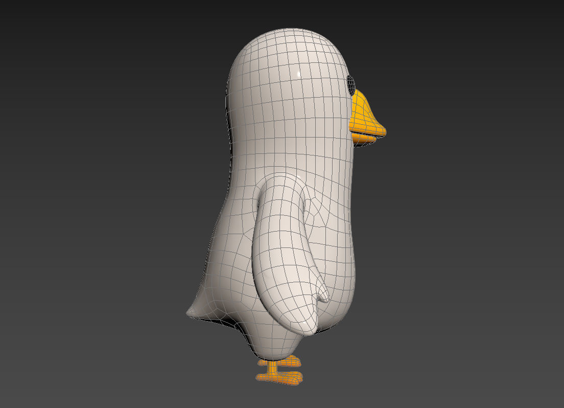 Character067 Goose 3D model_16