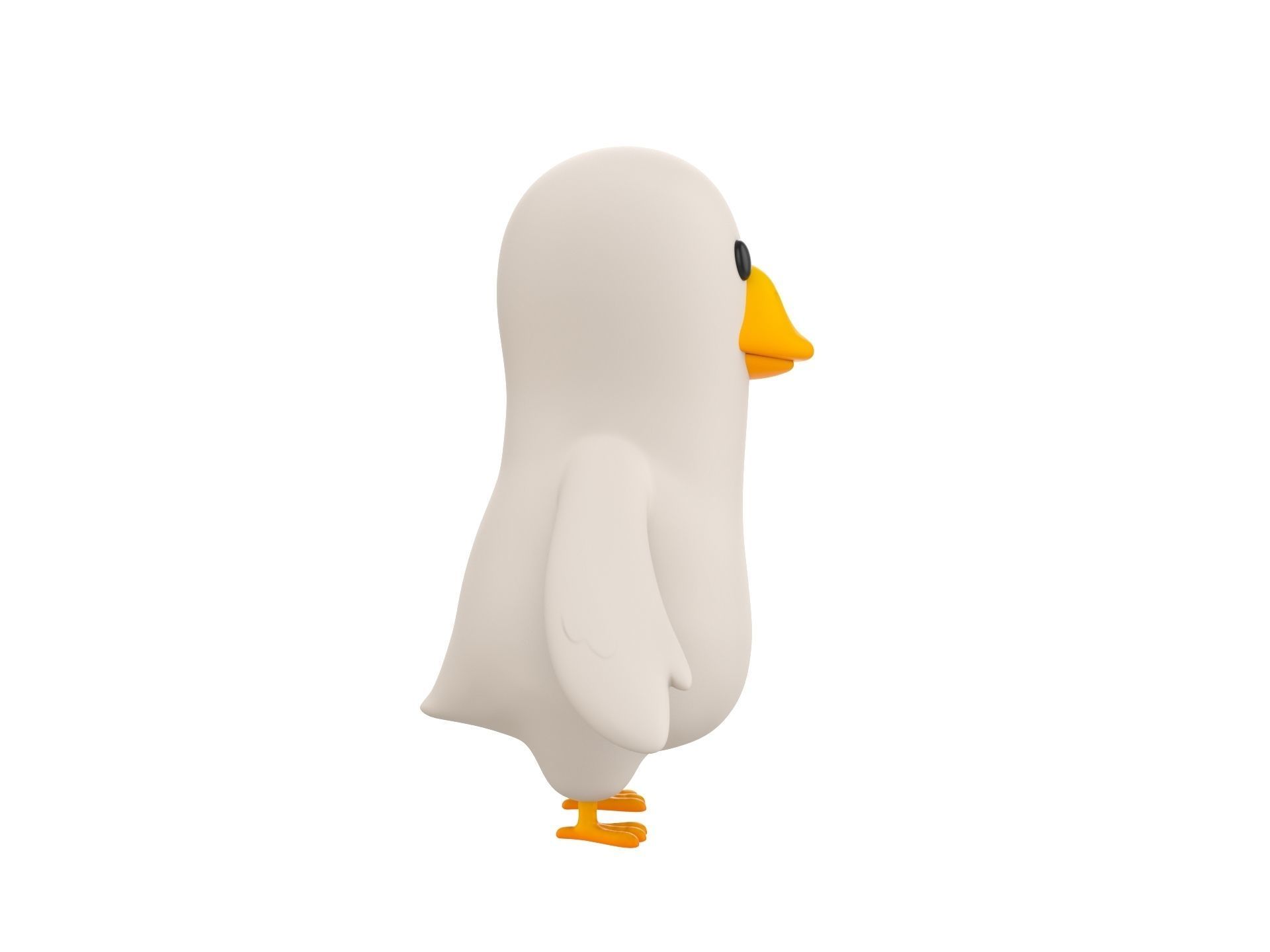 Character067 Goose 3D model_3