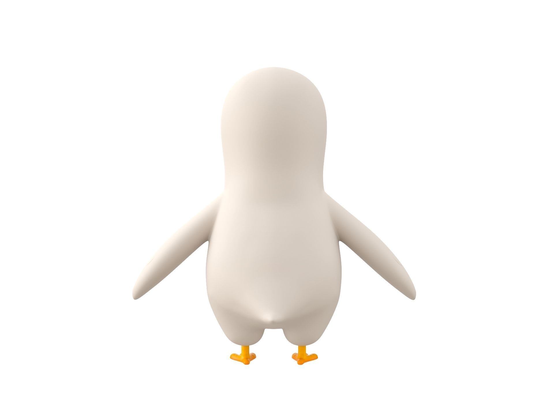 Character067 Goose 3D model_5