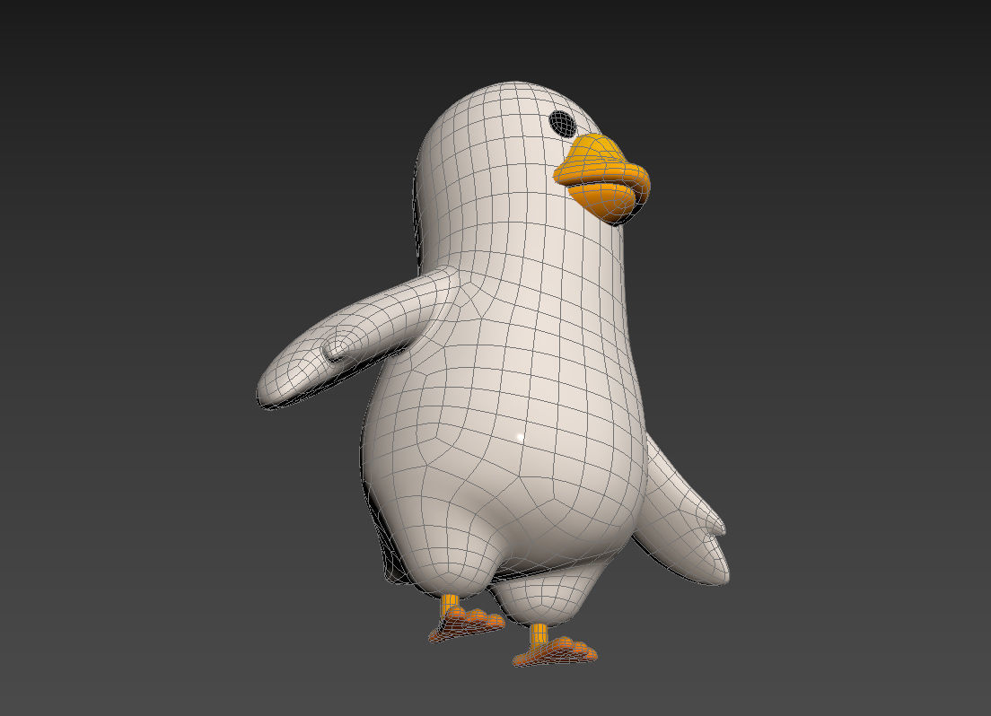 Character067 Goose 3D model_15