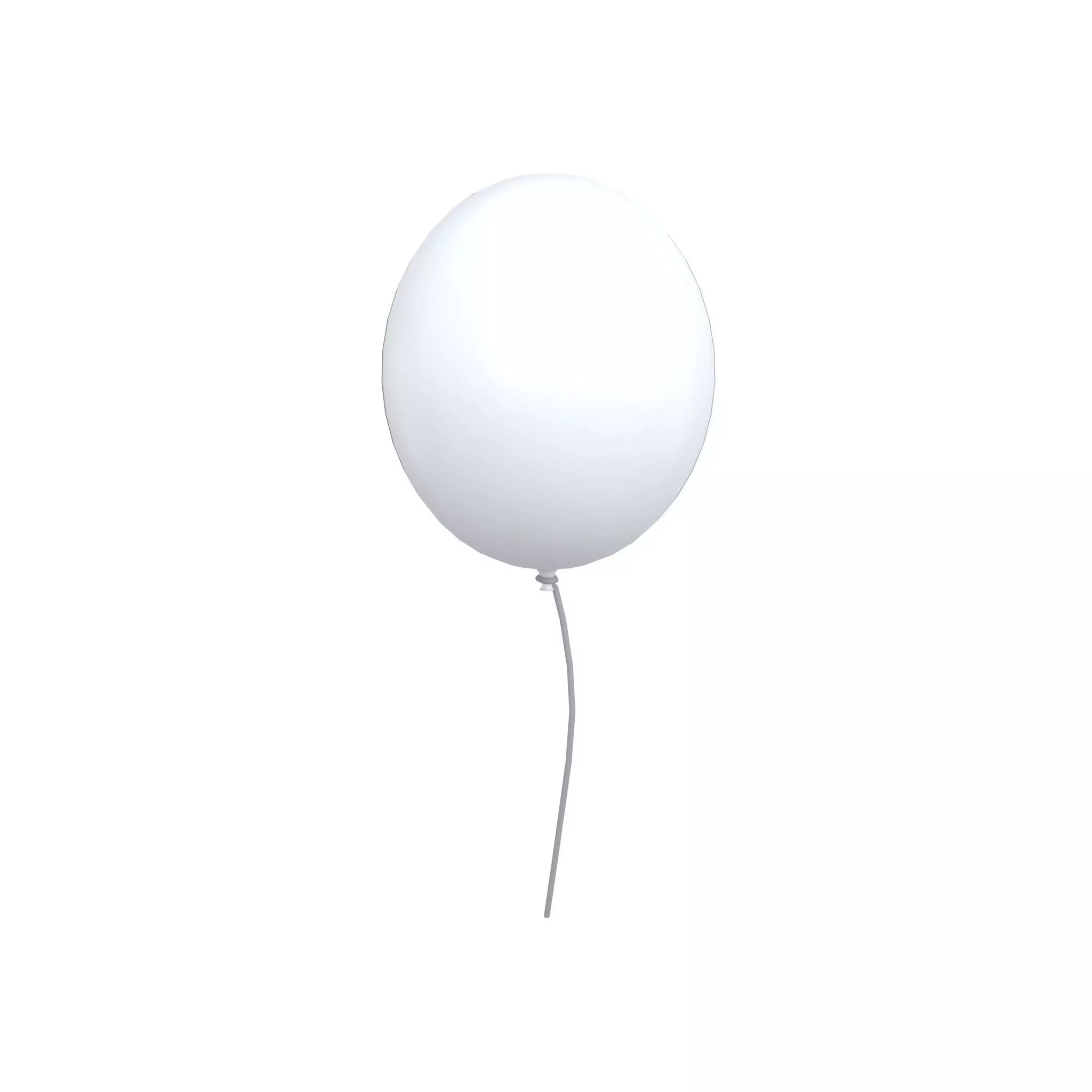 Balloons v1 014 Low-poly 3D model