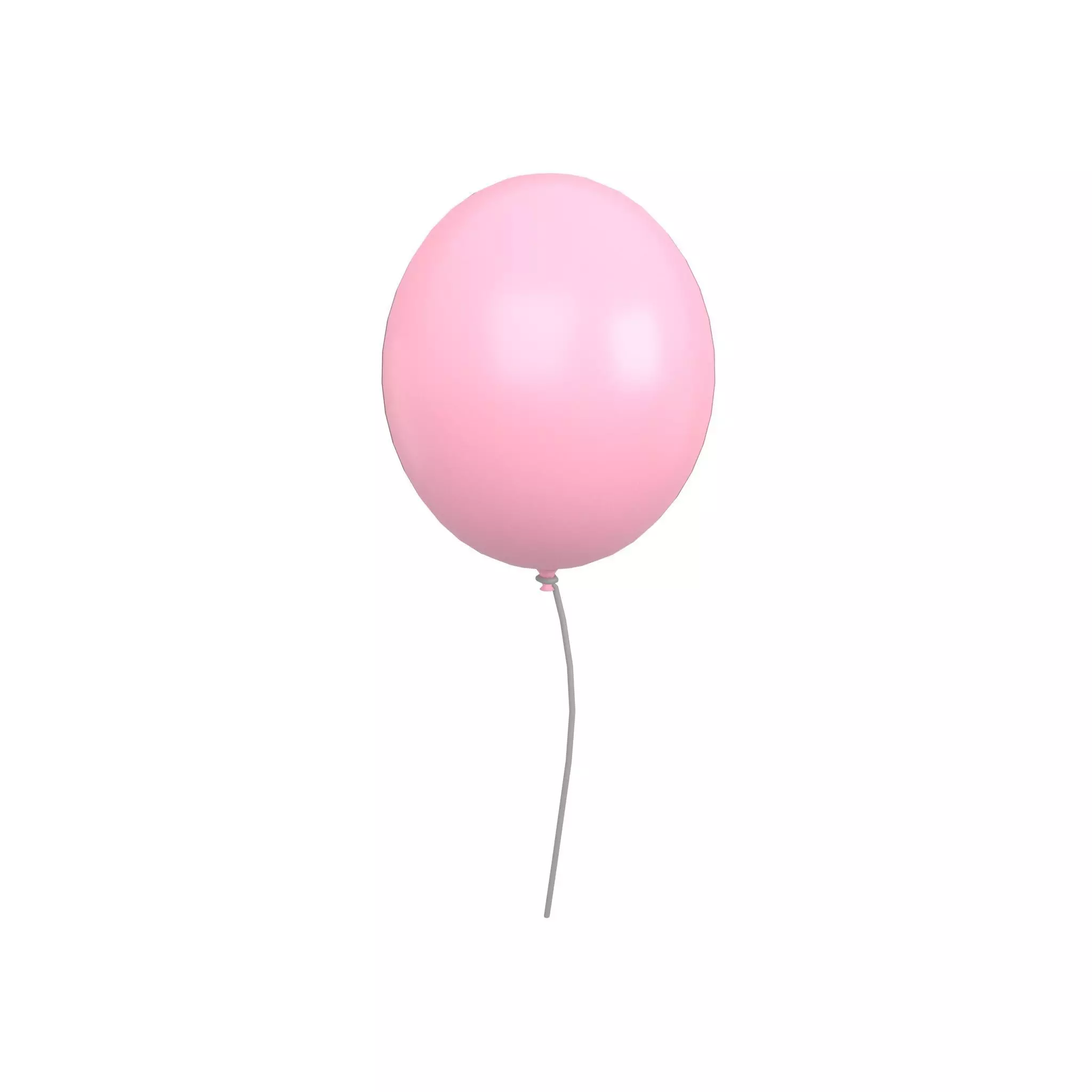 Balloons v1 015 Low-poly 3D model