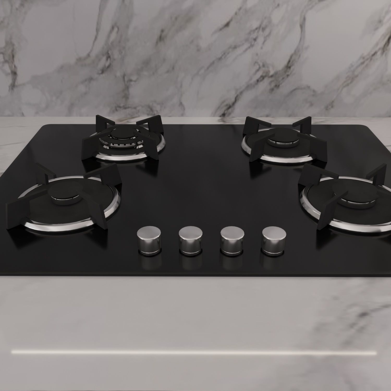 kitchen-set08 kitchen with oven and microwave 3D model_3