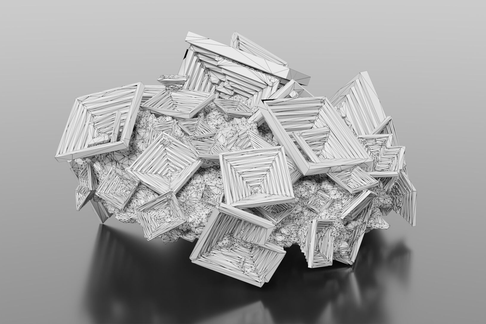 Bismuth Crystals 3D model_17