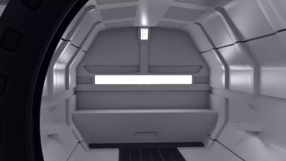 The Mandalorian - Rebel Prison Ship 1-12 scale 3D Model Collection_17