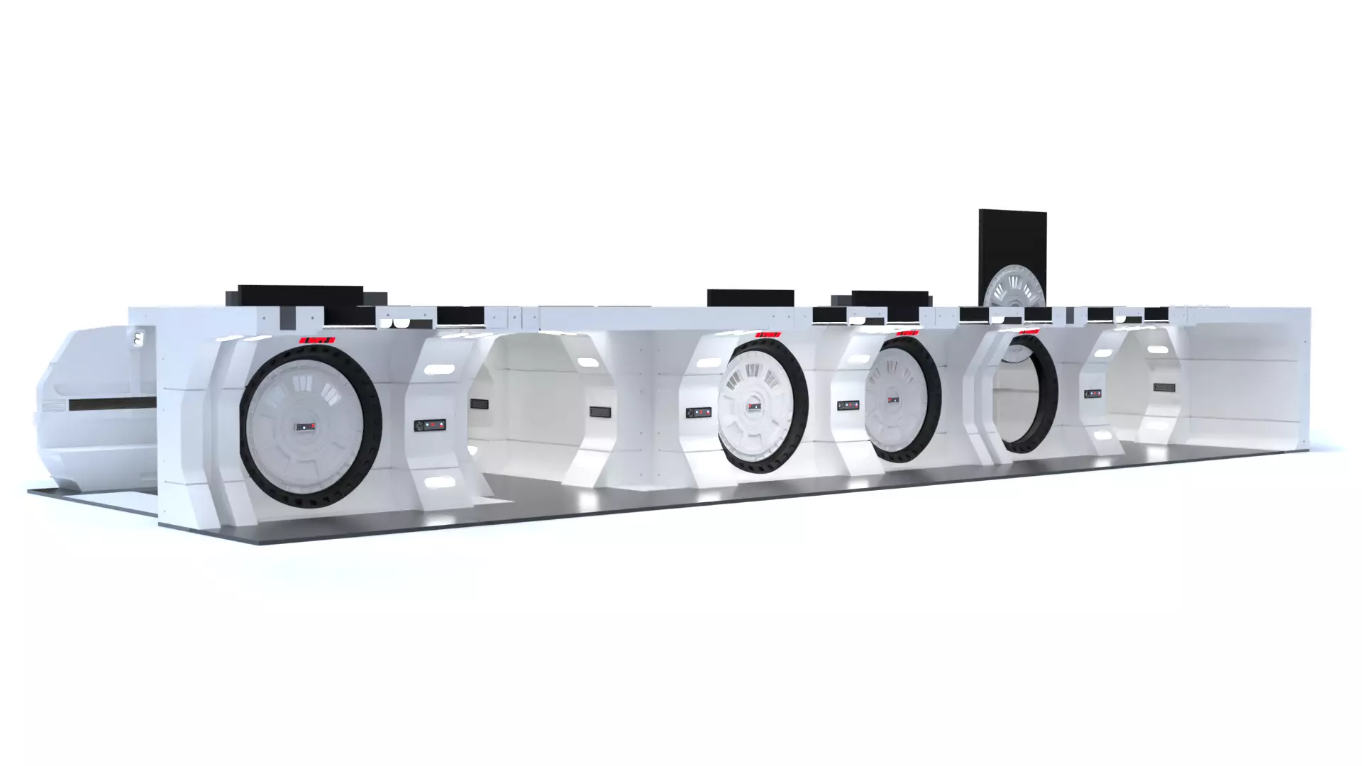 The Mandalorian - Rebel Prison Ship 1-12 scale 3D Model Collection_3