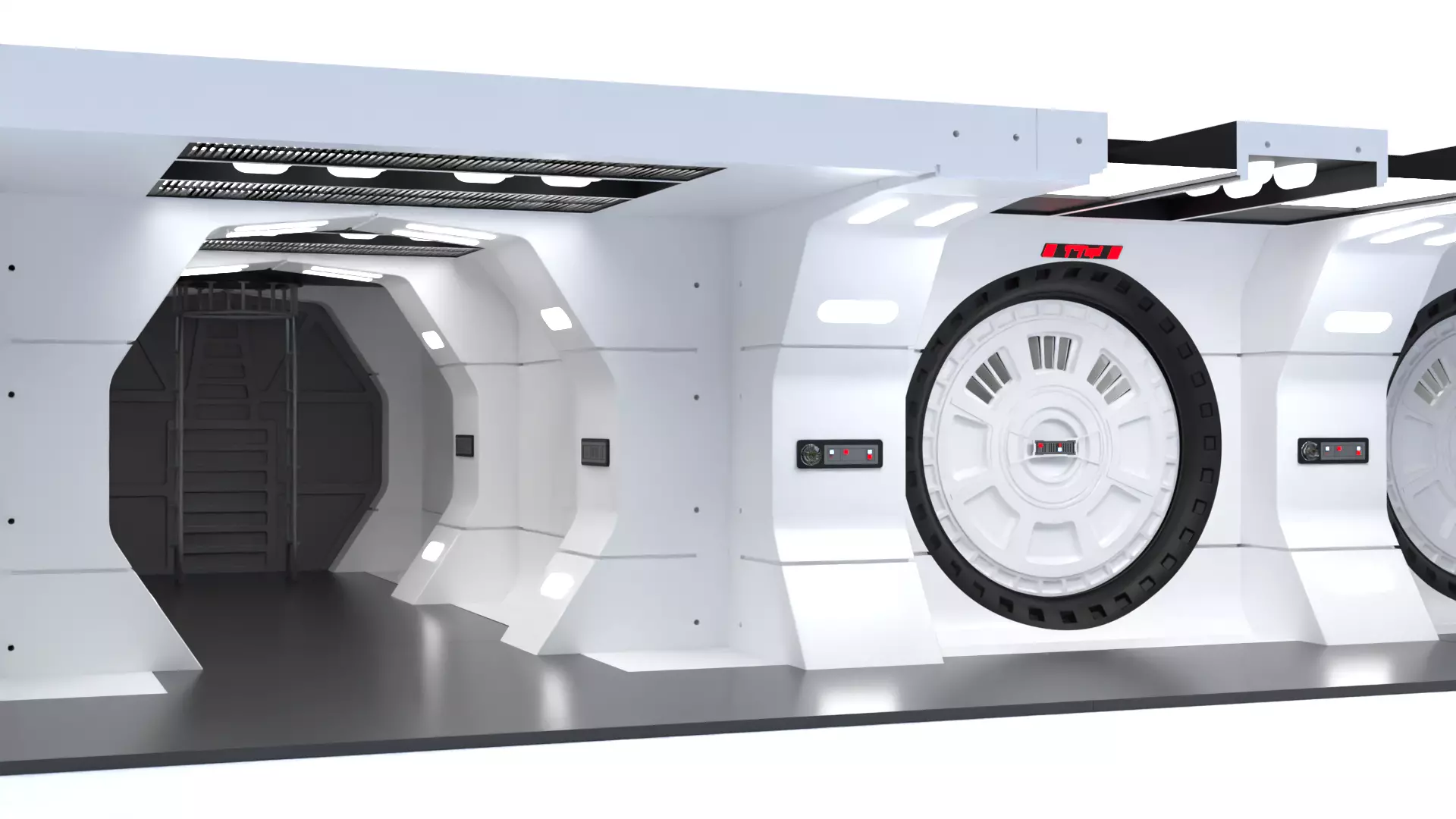 The Mandalorian - Rebel Prison Ship 1-12 scale 3D Model Collection_7