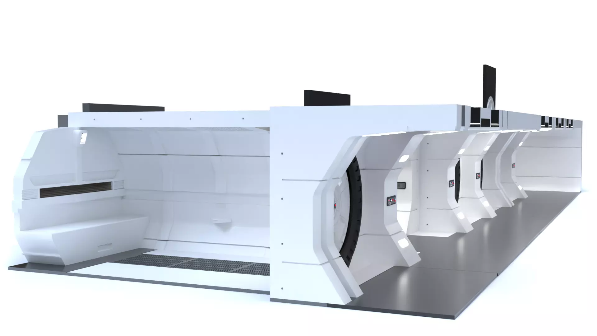 The Mandalorian - Rebel Prison Ship 1-12 scale 3D Model Collection_5