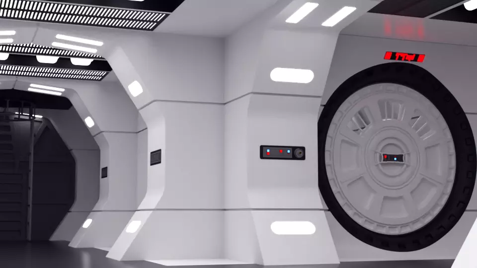 The Mandalorian - Rebel Prison Ship 1-12 scale 3D Model Collection_15