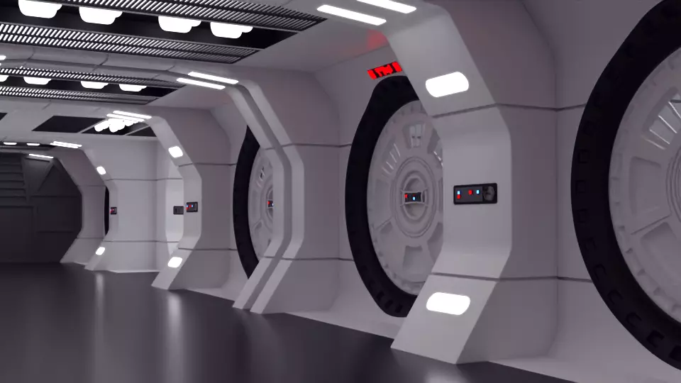 The Mandalorian - Rebel Prison Ship 1-12 scale 3D Model Collection_13