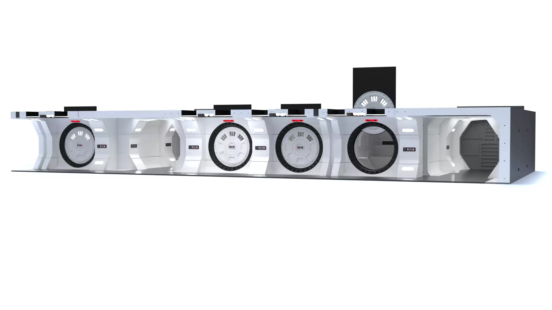 The Mandalorian - Rebel Prison Ship 1-12 scale 3D Model Collection_2