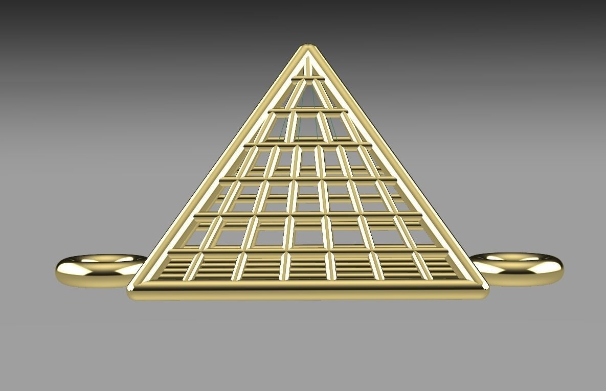 pyramid insert 22k fs00008 3D print model_2