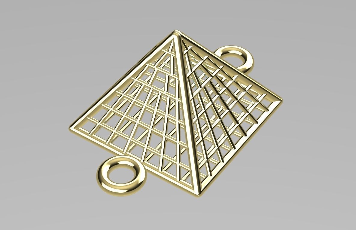 pyramid insert 22k fs00008 3D print model_1