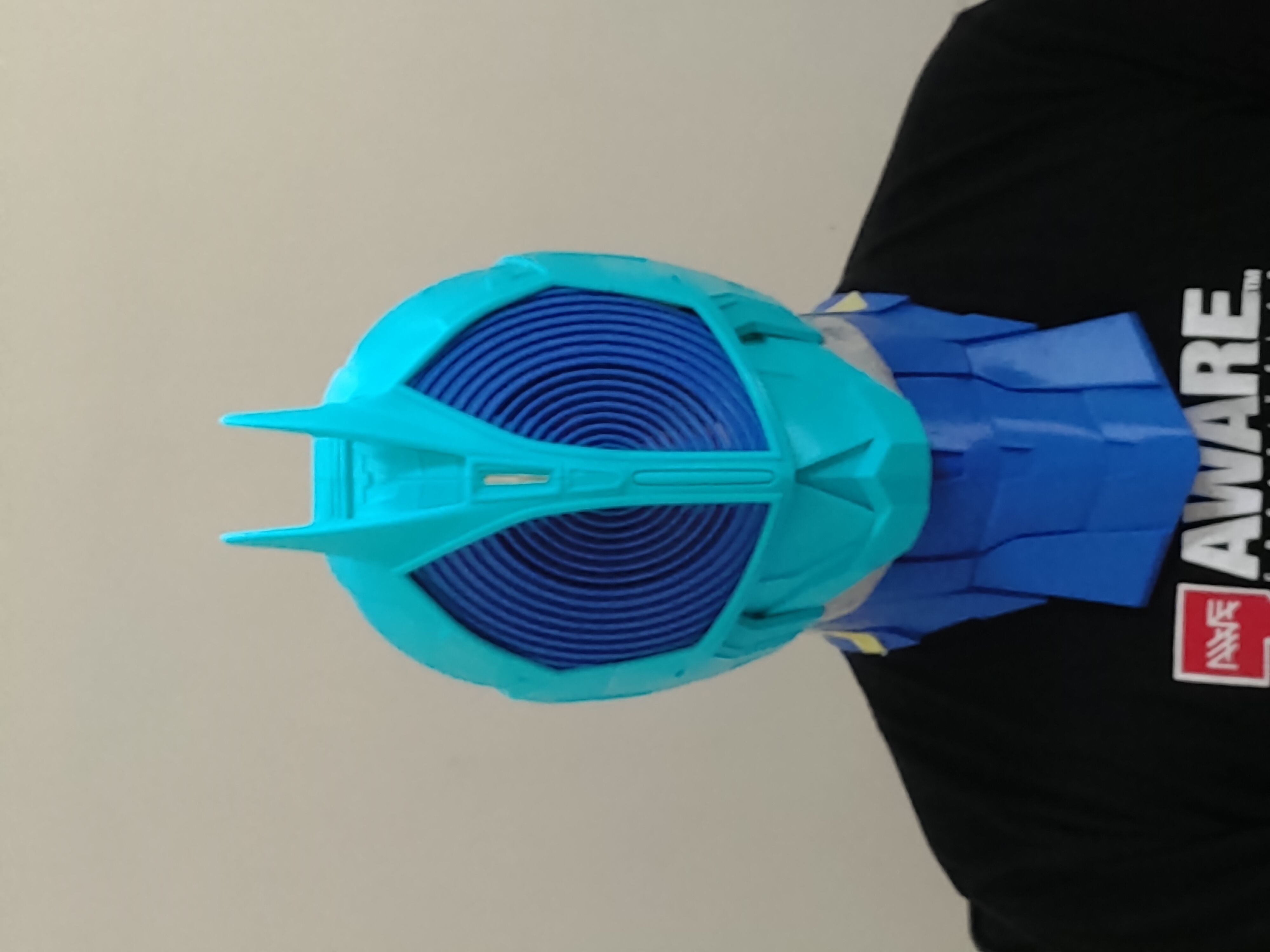 Kamen rider Faiz SIC ver helmet only 3D print model_2